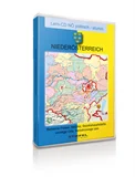 political map of Niederösterreich
